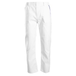 Spodnie do pasa MAX-POPULAR - biały
