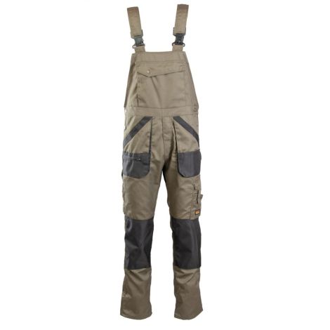 Spodnie ogrodniczki BRIXTON PRACTICAL - khaki