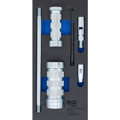 Wkładka do szuflady 1/3: zestaw ściągaczy do wtryskiwaczy BGS | do samochodów ciężarowych