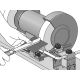 Zestaw ostrzący do szlifierek stołowych TORMEK BGM 100 - 5