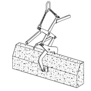 Chwytak do krawężników 0,2T BX02 120-300mm Tractel kod: 50028 - 2