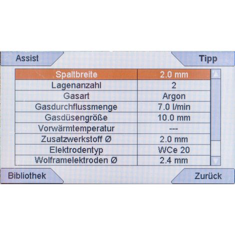 Ultrakompaktowa spawarka inwertorowa TIG - HIGH-TIG PLUS 230 AC/DC Schweisskraft kod: 1084231 - 5