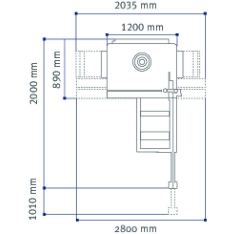 Profesjonalna frezarka dolnowrzecionowa Minimax twf 55es Holzkraft kod: 5502261 - 9