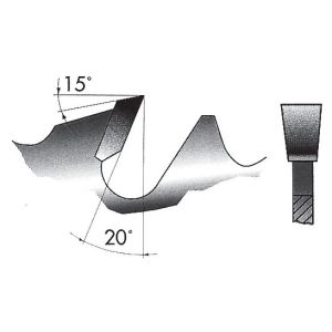 Tarcza pilarska do drewna, stop twardy, KSB-LF 700/46 HM Holzkraft kod: 5970170 - 2