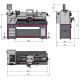 Tokarka mechaniczna w pełni wyposażona, z cyfrowym wskaźnikiem położenia DPA 21, OPTIturn TH 4010D Optimum, kod: 3402080 - 5