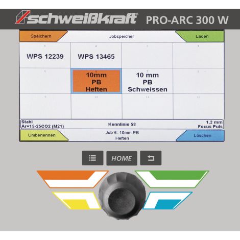 Inwertorowy półautomat spawalniczy MIG/MAG serii PRO-PLUS 300 W Schweisskraft kod: 1085530 - 6