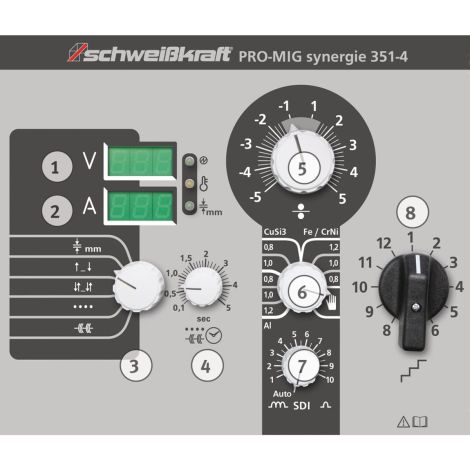 Spawarka MIG/MAG PRO-MIG synergy 351-4 AM Schweisskraft kod: 1080535 - 3