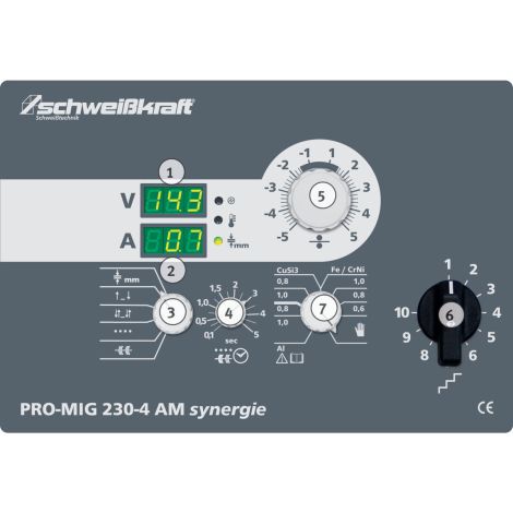 Spawarka MIG/MAG PRO-MIG synergy 402-4 W Schweisskraft kod: 1080542 - 3