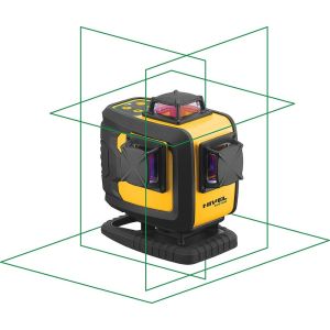 Zielony multi-laser krzyżowy (4 x 360°) o zasięgu 60m ( z czujnikiem 140m) - CL4D-G Nivel System kod: CL4D-G