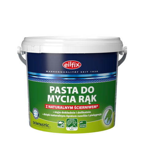 Pasta BHP do mycia rąk z  aloesem (Aloe Vera) o pojemności 5 l, Eilfix kod: 111/5