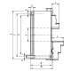 Uchwyt tokarski stalowy Premium typ 3574-125-P samocentrujący spiralny 3-szczękowy Bison kod: 353574030000 - 3