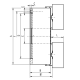 Uchwyt tokarski żeliwny typ 3105-160 samocentrujący spiralny 2-szczękowy Bison kod: 353105040300 - 3
