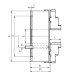 Uchwyt tokarski żeliwny typ 3605-800-380 samocentrujący spiralny 4-szczękowy Bison kod: 353605121500 - 3