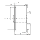 Uchwyt tokarski stalowy typ 4705-315 samocentrujący spiralny z niezależnym nastawieniem szczęk 3-szczękowy Bison kod: 354705540100 - 3