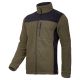 BLUZA POLAR. KHAKI-CZARNA, 