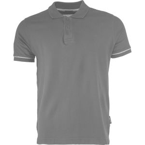 KOSZULKA POLO, 220G/M2, SZARA,  