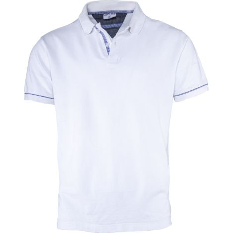 KOSZULKA POLO, 220G/M2, BIAŁA, "2XL", CE, LAHTI