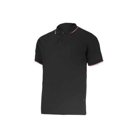 KOSZULKA POLO 190G/M2, CZARNA, "2XL", CE, LAHTI