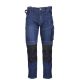 Spodnie jeansowe robocze z dodatkiem stretchu i wzmocnieniami slim fit Lahti Pro L40510