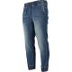 SPODNIE JOGGERY JEANSOWE NIEBIESKIE STRETCH, 