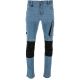 Spodnie robocze jeansowe z dodatkiem stretchu i wzmocnieniami slim fit Lahti Pro L40547 - 2