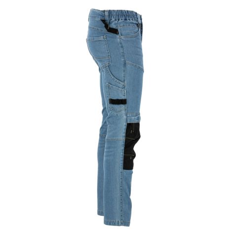 SPODNIE JEANSOWE JASNONIEB.STRETCH ZE WZMOC.,"3XL",CE, LAHTI - 6