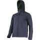 KURTKA SOFTSHELL Z KAPT. CZARNA, 