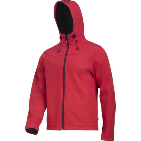 Kurtka robocza wodoodporna softshell czerwona Lahti Pro L40941