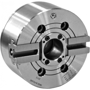 Uchwyt tokarski stalowy typ 2105-200-52K SGM z mocowaniem mechanicznym z przelotem 2-szczękowy Bison kod: 352105350200