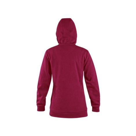 Bluza damska na zamek z elementami odblaskowymi CXS Harriet Canis kolor bordowy - 2
