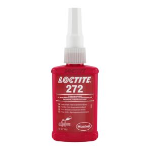 Loctite 272 - 50ml Klej do zabezpieczania połączeń gwintowych trudno demontowalny czerwono-pomarańczowy kod: 1008095