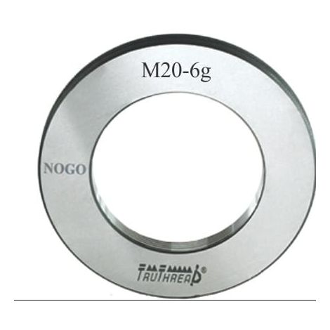 Sprawdzian pierścieniowy do gwintu NOGO 6G DIN13 M4 x 0,7 mm -  TruThread kod: R MI 00004 070 6G NR