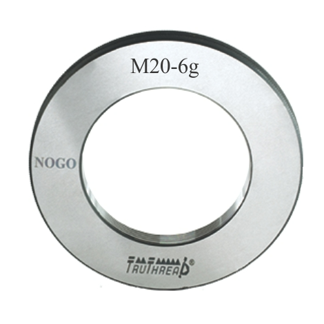 Sprawdzian pierścieniowy do gwintu NOGO 6G DIN13 M20 x 2,5 mm - TruThread kod: R MI 00020 250 6G NR