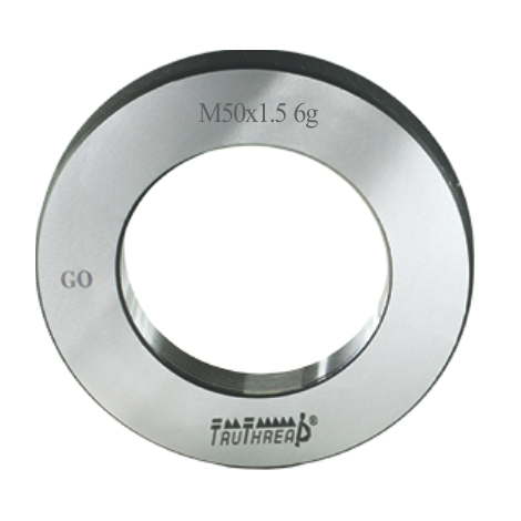 Sprawdzian pierścieniowy do gwintu GO 6G DIN13 M52 x 3,0 mm - TruThread kod: R MI 00052 300 6G GR