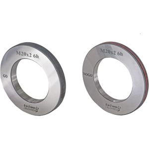 Sprawdzian pierścieniowy do gwintu NOGO 6G DIN13 M12 x 1,5 mm - TruThread kod: R MI 00012 150 6G NR - 2