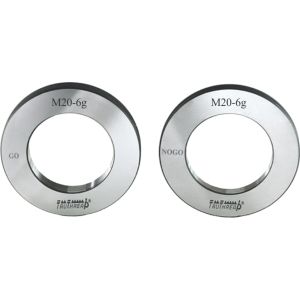 Sprawdzian gwintowy pierścieniowy GO 6g DIN13 M1,8 x 0,35 mm -  TruThread kod: R MI 00018 035 6G GR - 2