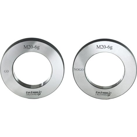 Sprawdzian gwintowy pierścieniowy GO 6g DIN13 M2,2 x 0,45 mm -  TruThread kod: R MI 00022 045 6G GR - 2