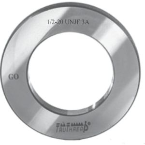 Sprawdzian pierścieniowy do gwintu GO 7/16 cala - 20 UNJF 3A TruThread kod: R JF 00716 020 3A GR
