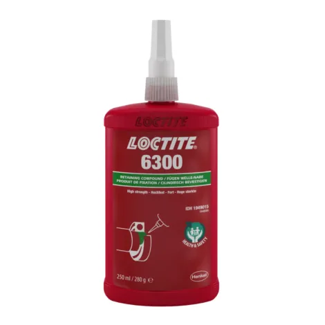 Loctite 6300 50 ml anaerobowy klej do mocowania metalowych części współosiowych trudno demontowalny kod: 1949014