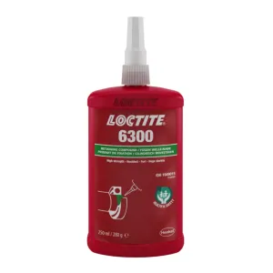 Loctite 6300 50 ml anaerobowy klej do mocowania metalowych części współosiowych trudno demontowalny kod: 1949014