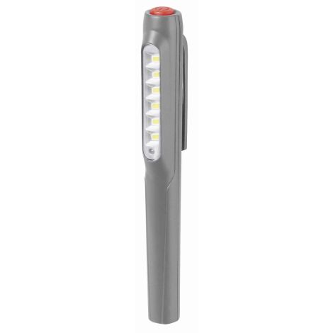 Latarka LED AKU PEN LIGHT 6+1 szara Kraftwerk kod: 32058