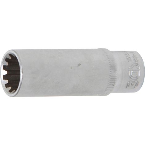 Nasadka klucza Gear Lock, głęboka | (1/4") | 11 mm