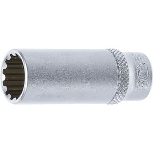 Nasadka klucza Gear Lock, głęboka | 6,3 mm (1/4