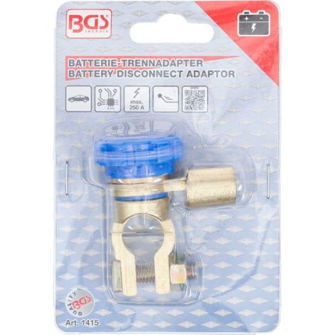 Adapter do odłączania akumulatora samochodowego BGS | wygięty - 4